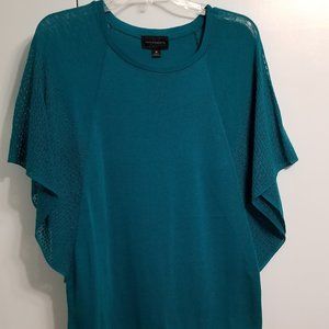 Investments Green lightweight sweater, medium